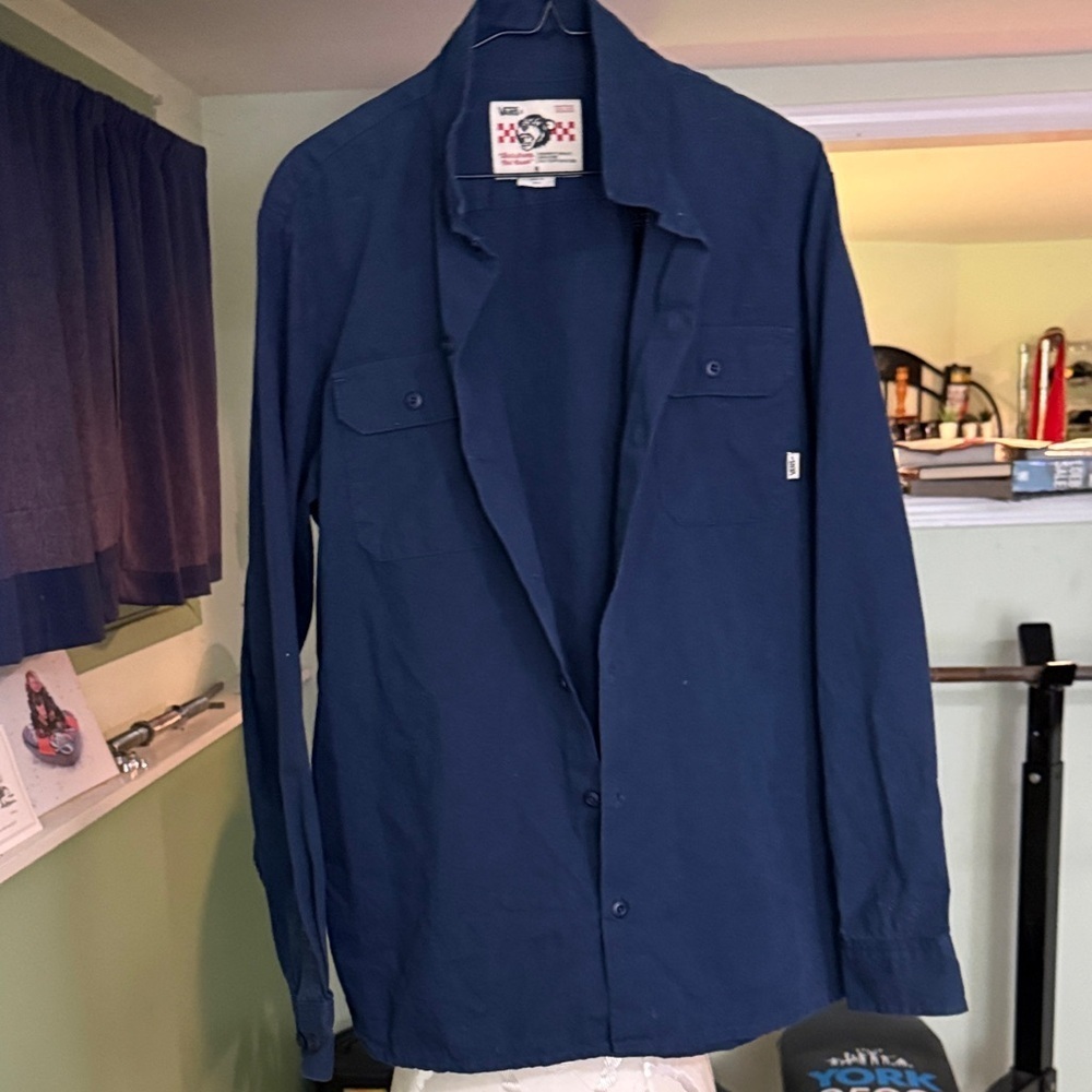 Vans Blue Men's Mechanic Shirt